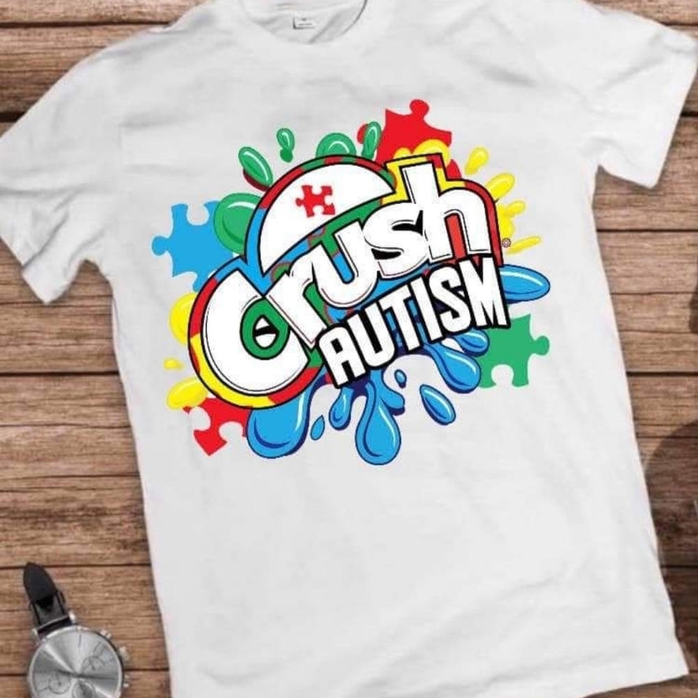 Crush Autism‎ Tee